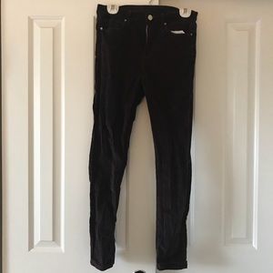 Black Madewell Skinny Jeans
